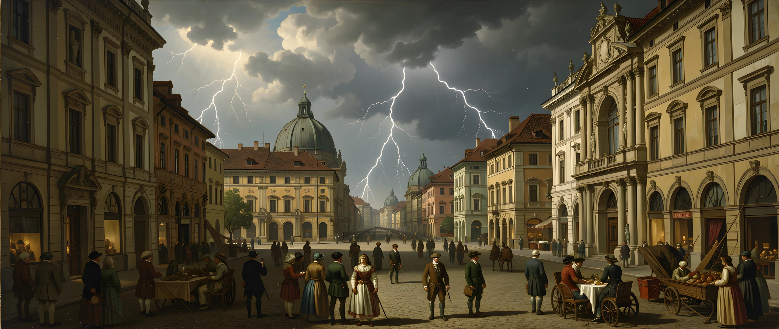 Stormy Vienna Night