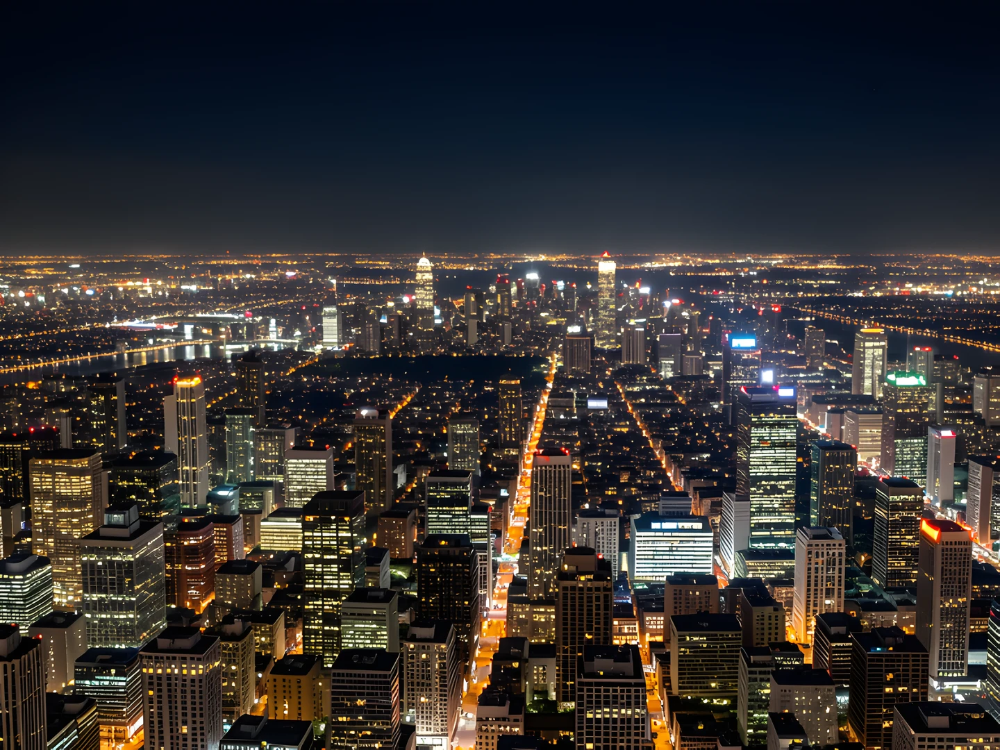 Neon Cityscape