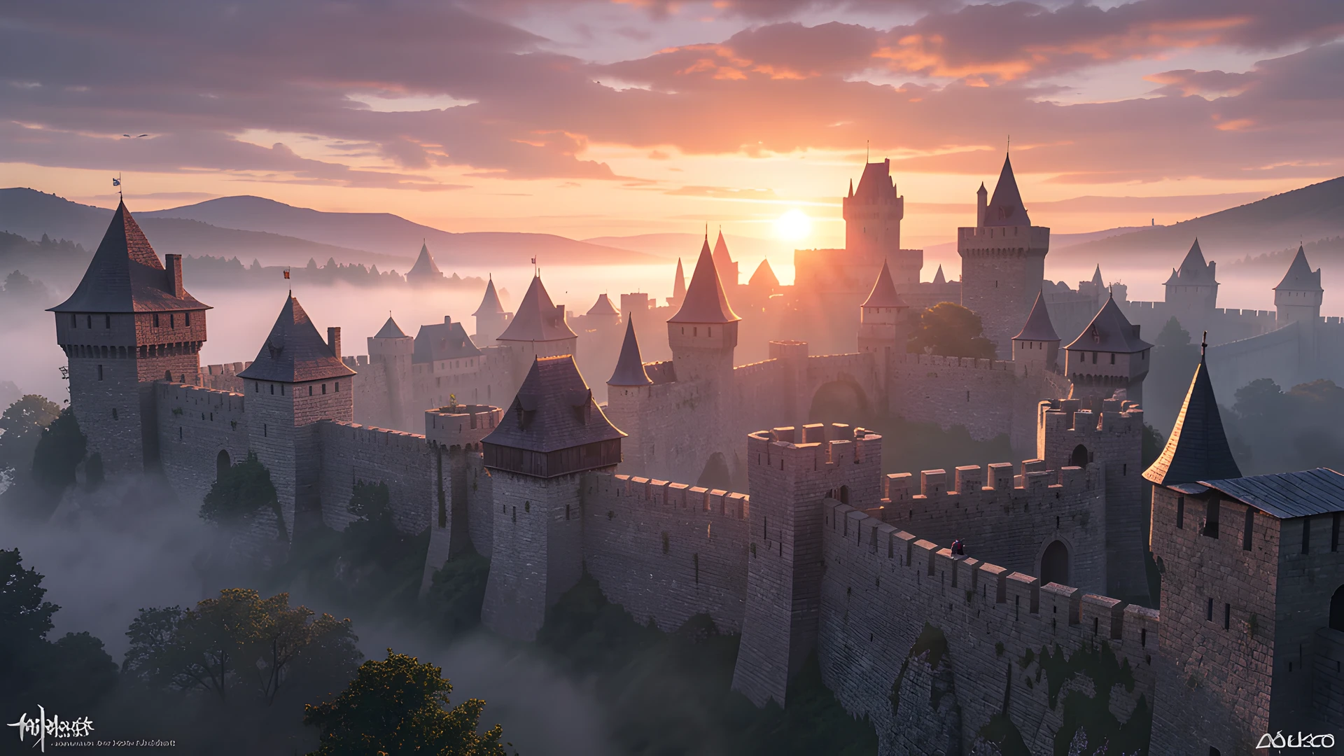 Rustic Village Castle