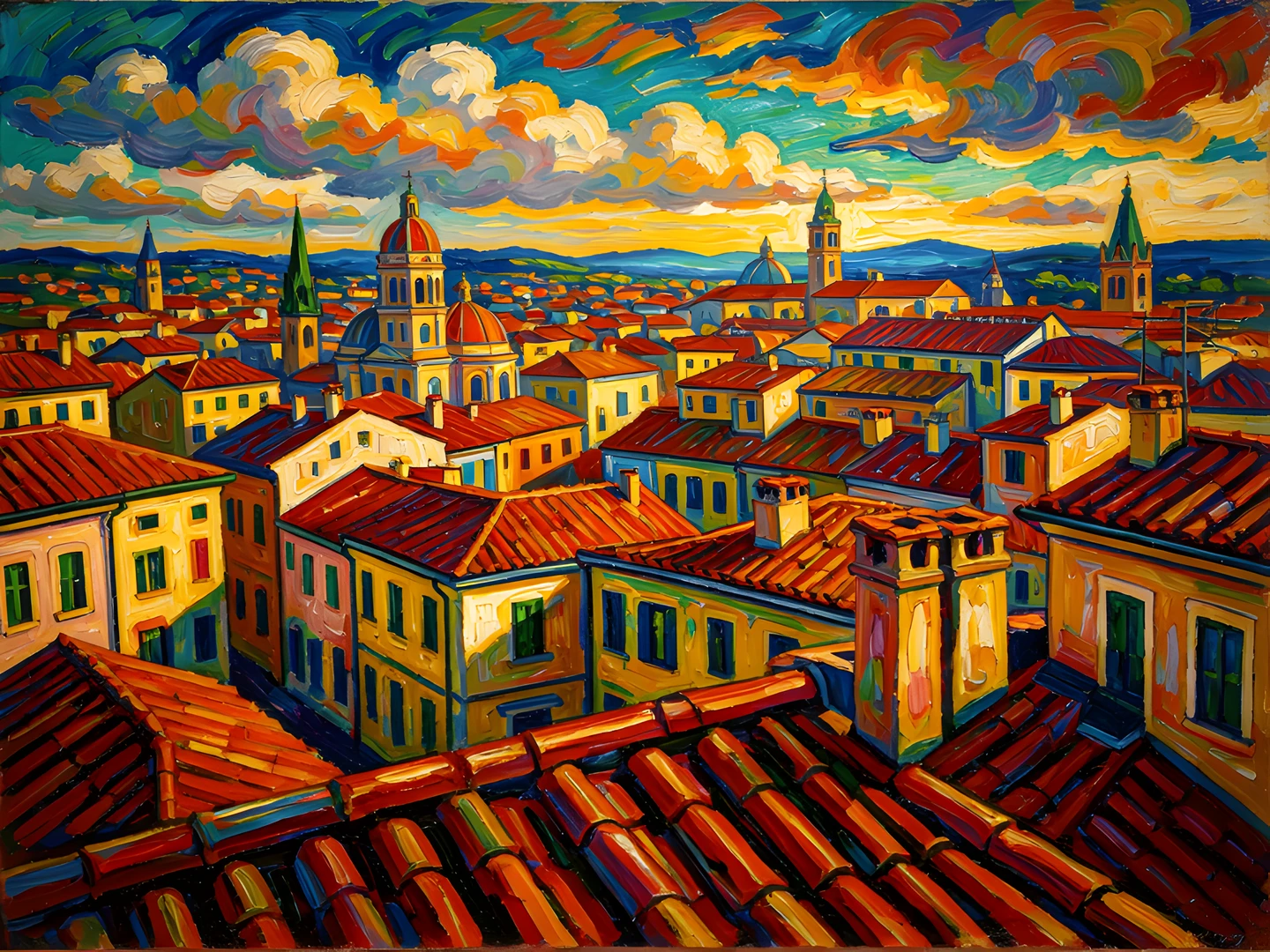 City Street Scene