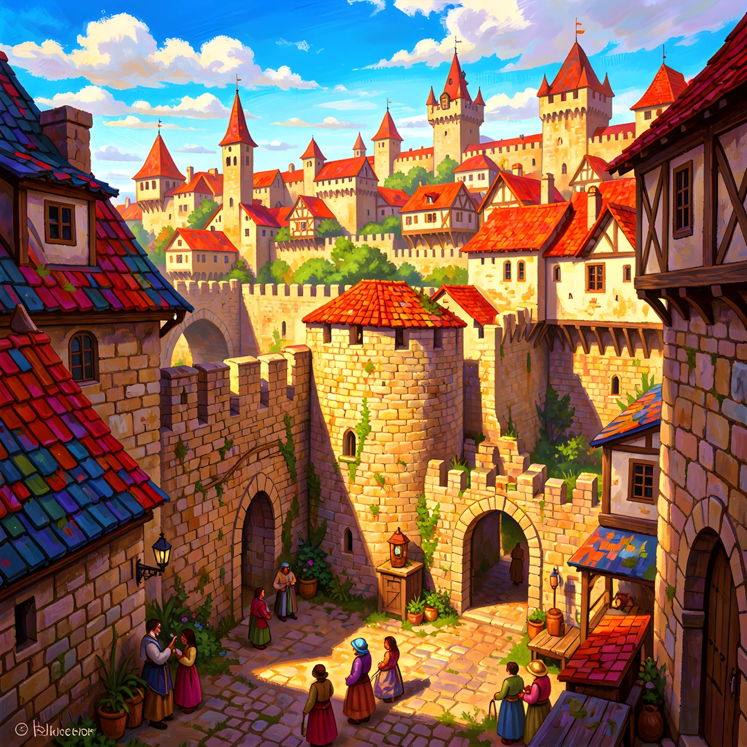 Medieval Cityscape