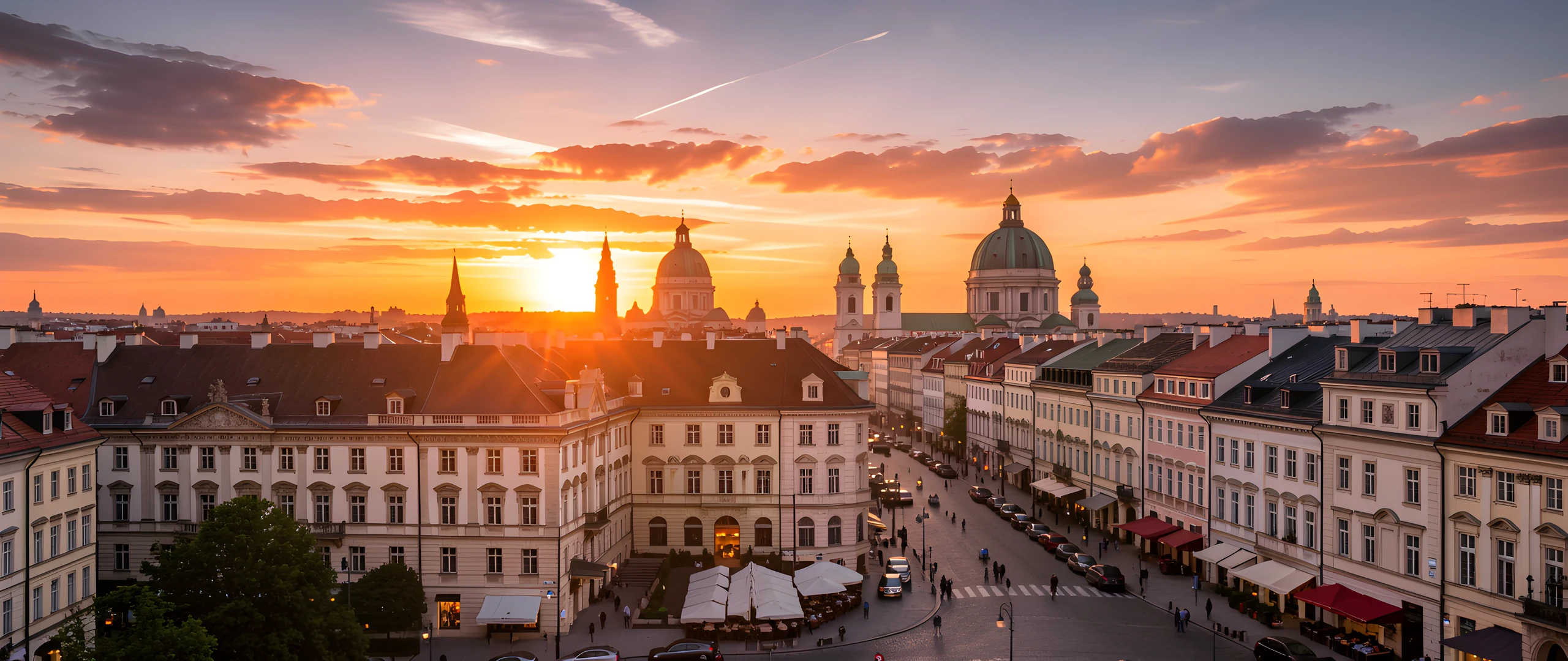 Vienna Dawn Sky