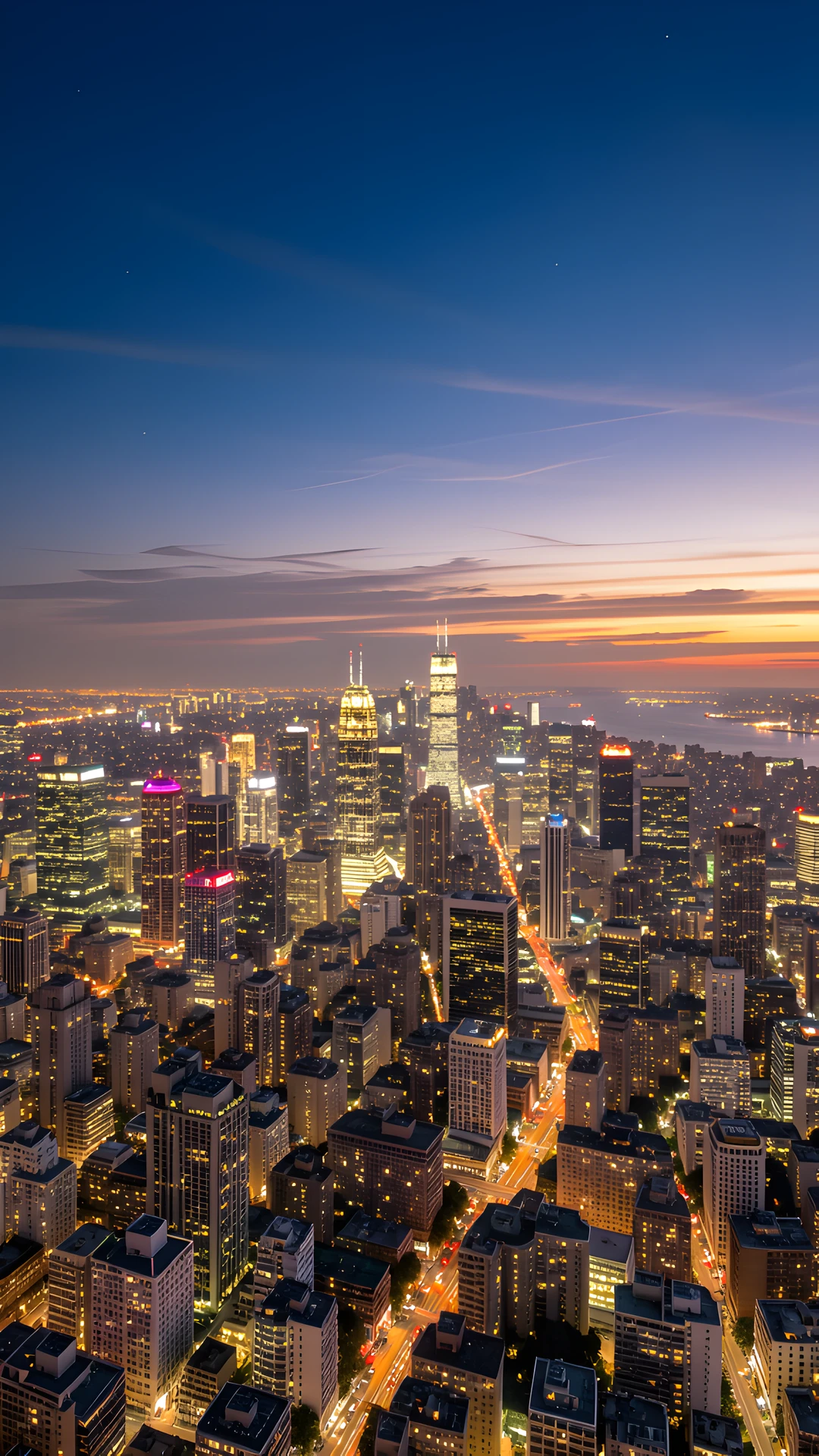City Skyline Glow