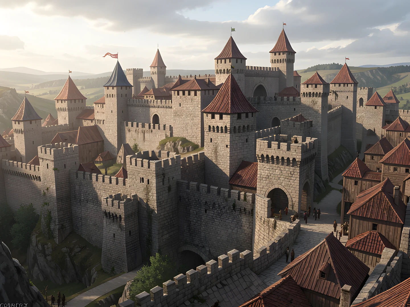 Castle City Walls