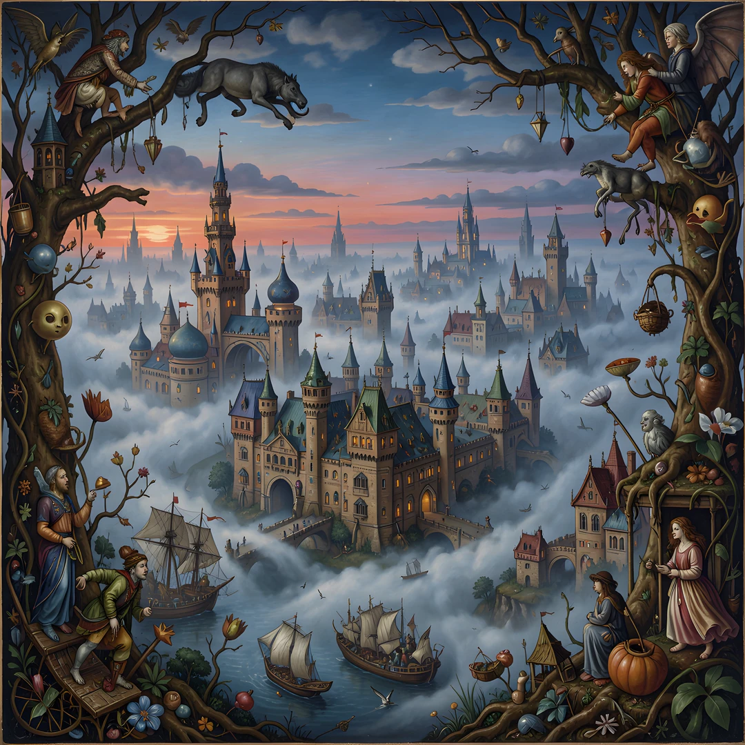 Dark City Skyline