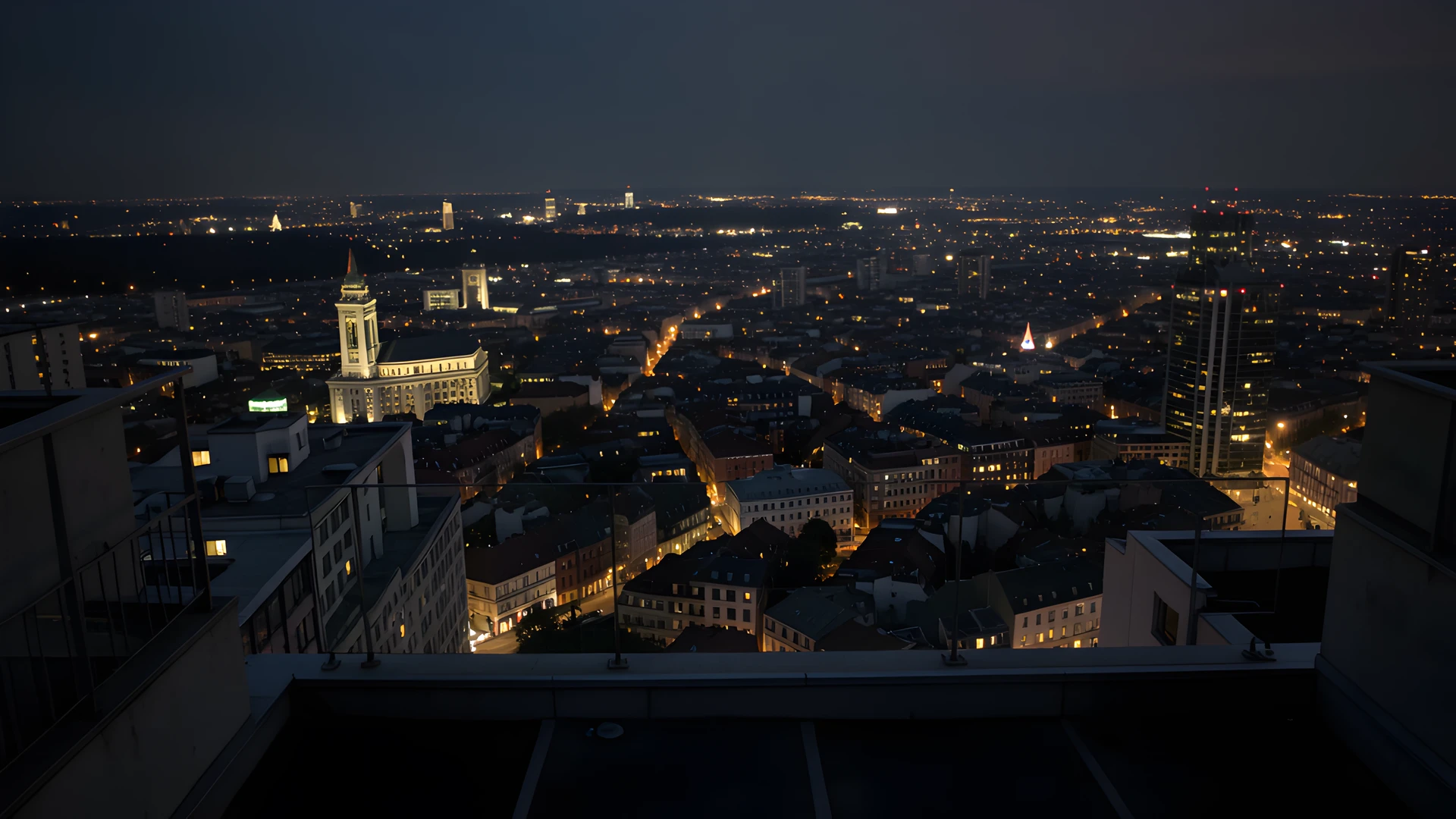 City Night Sky