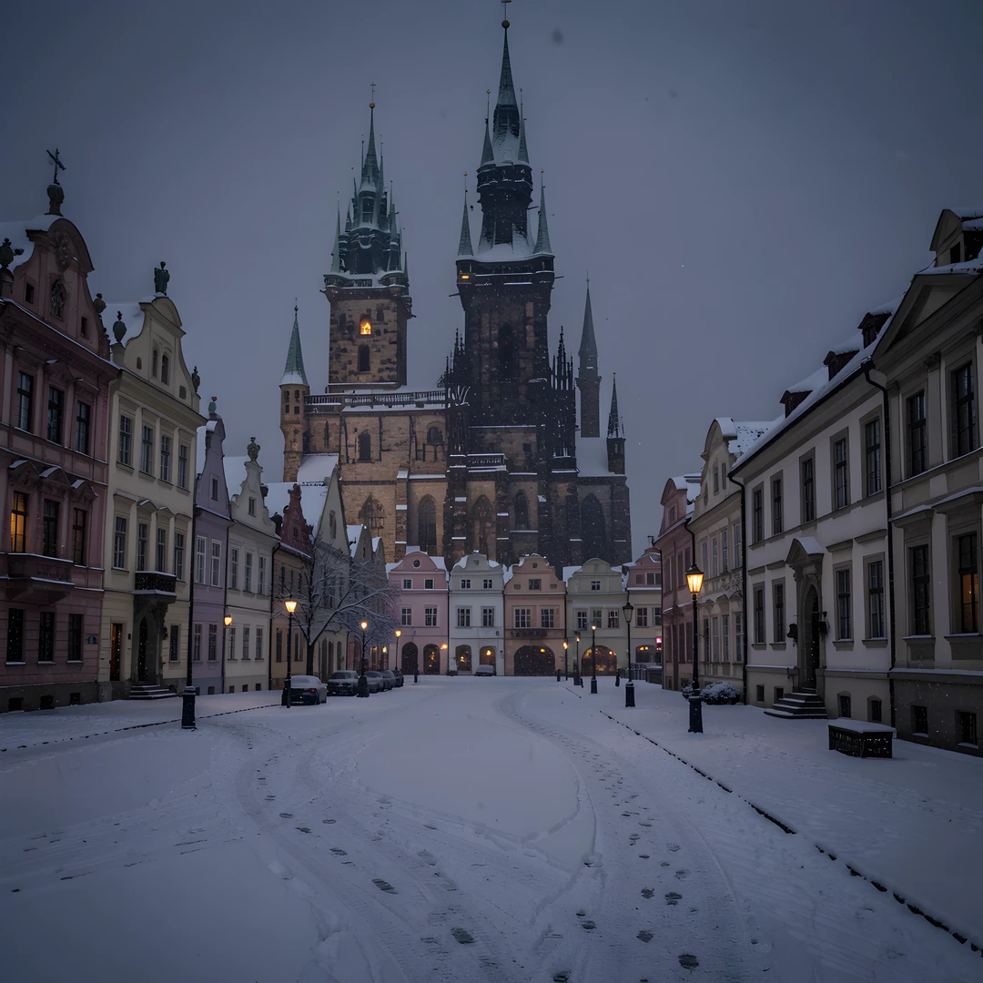 Frozen Gothic Night