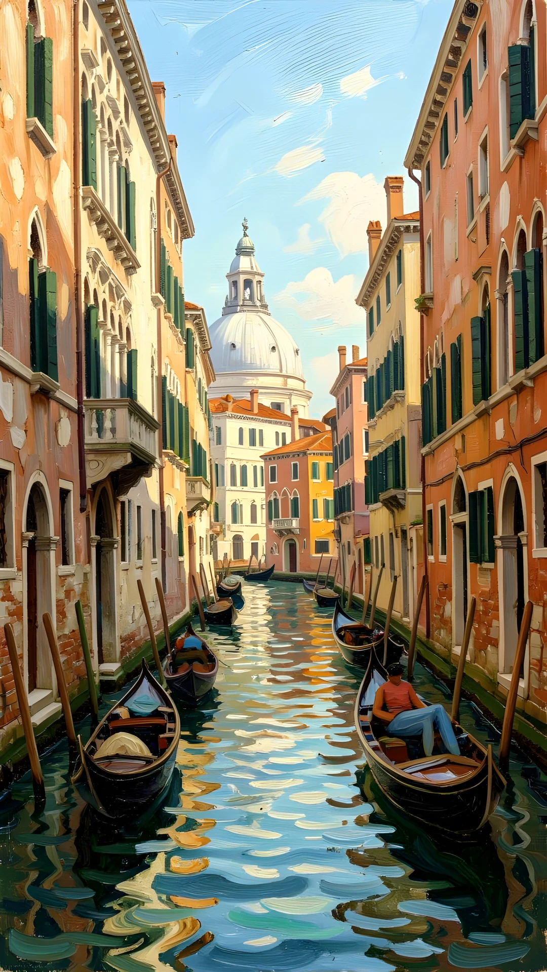 Venetian Water Scene