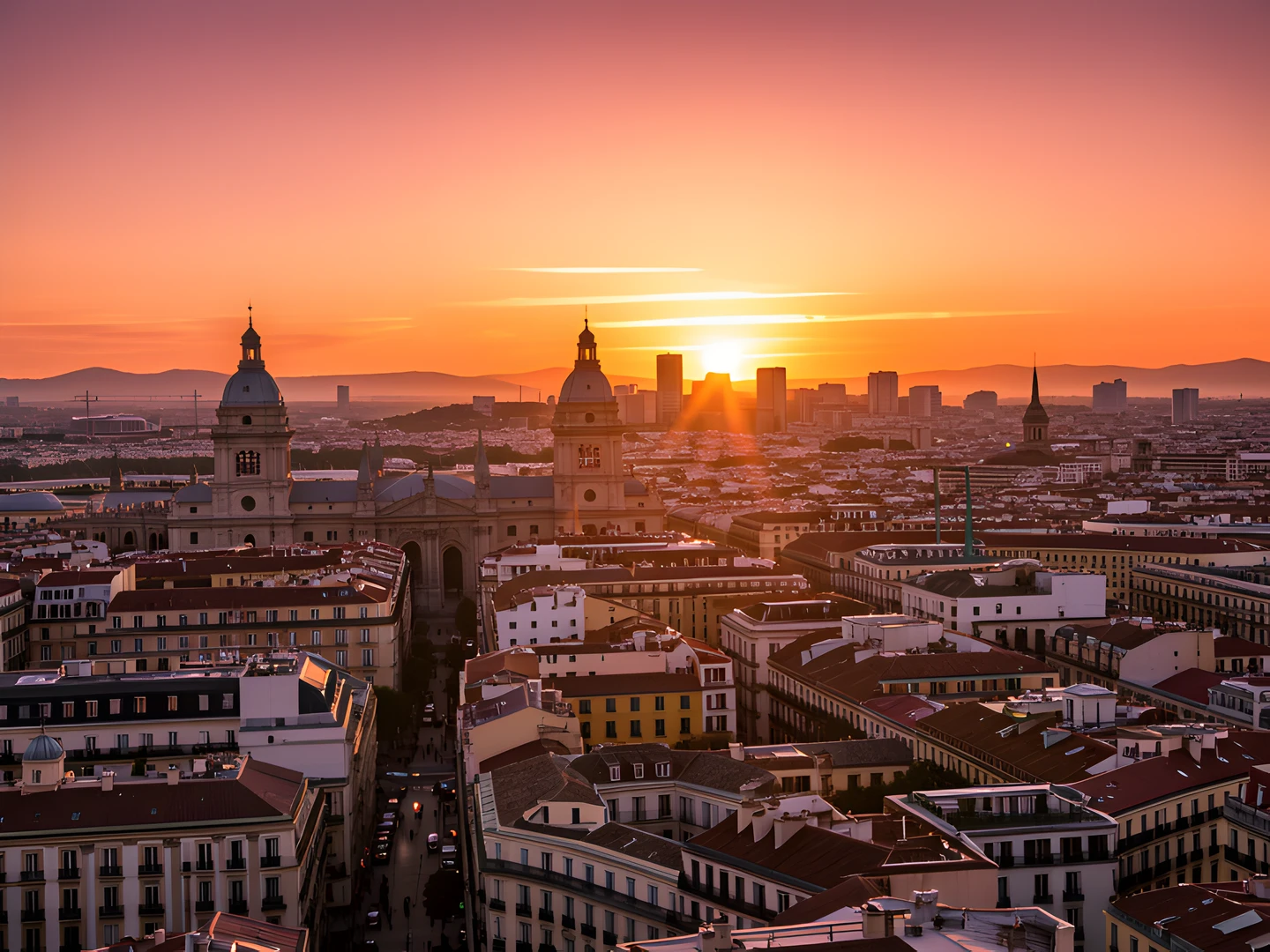 Barcelona Skyline