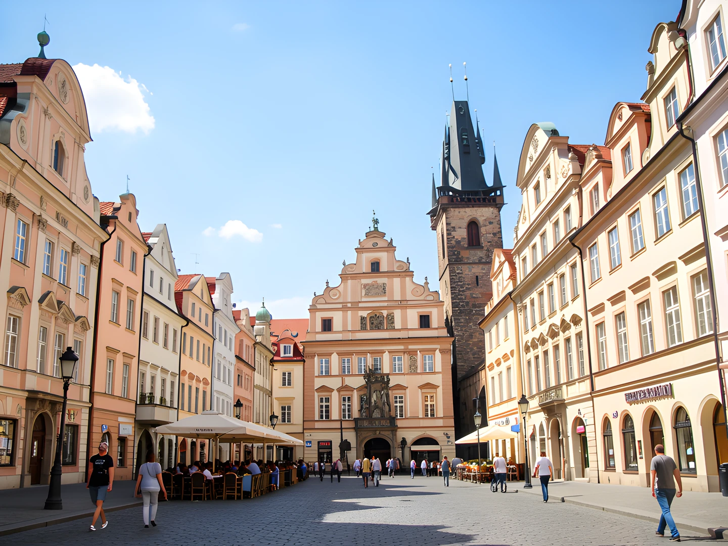 Prague Skyline