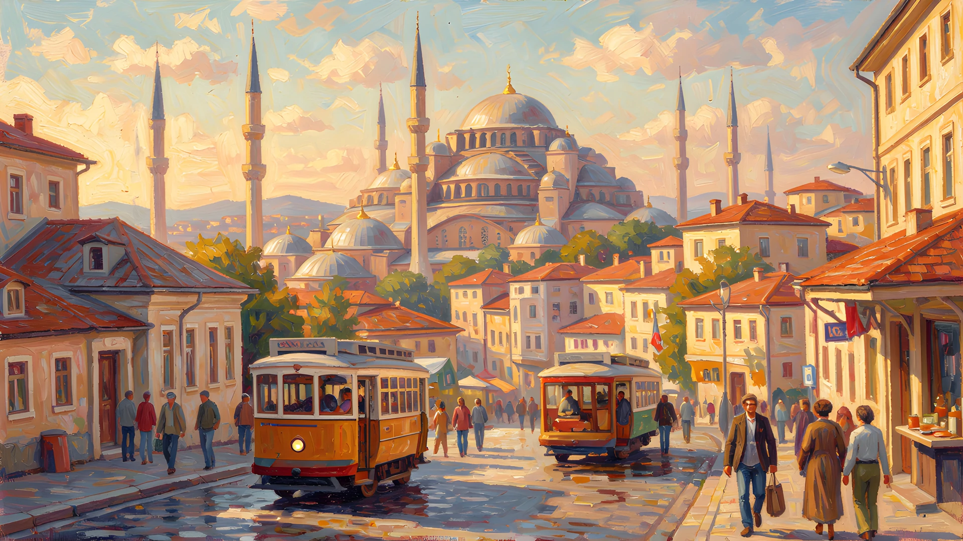 Istanbul Street Scene