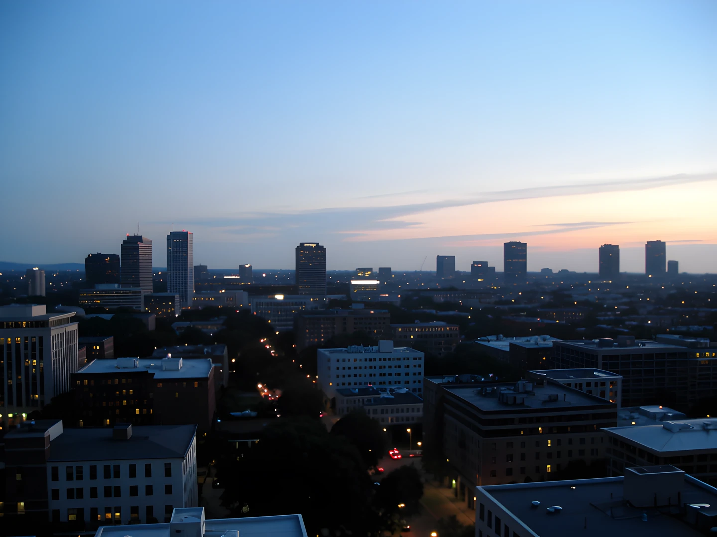 City Sky Glow