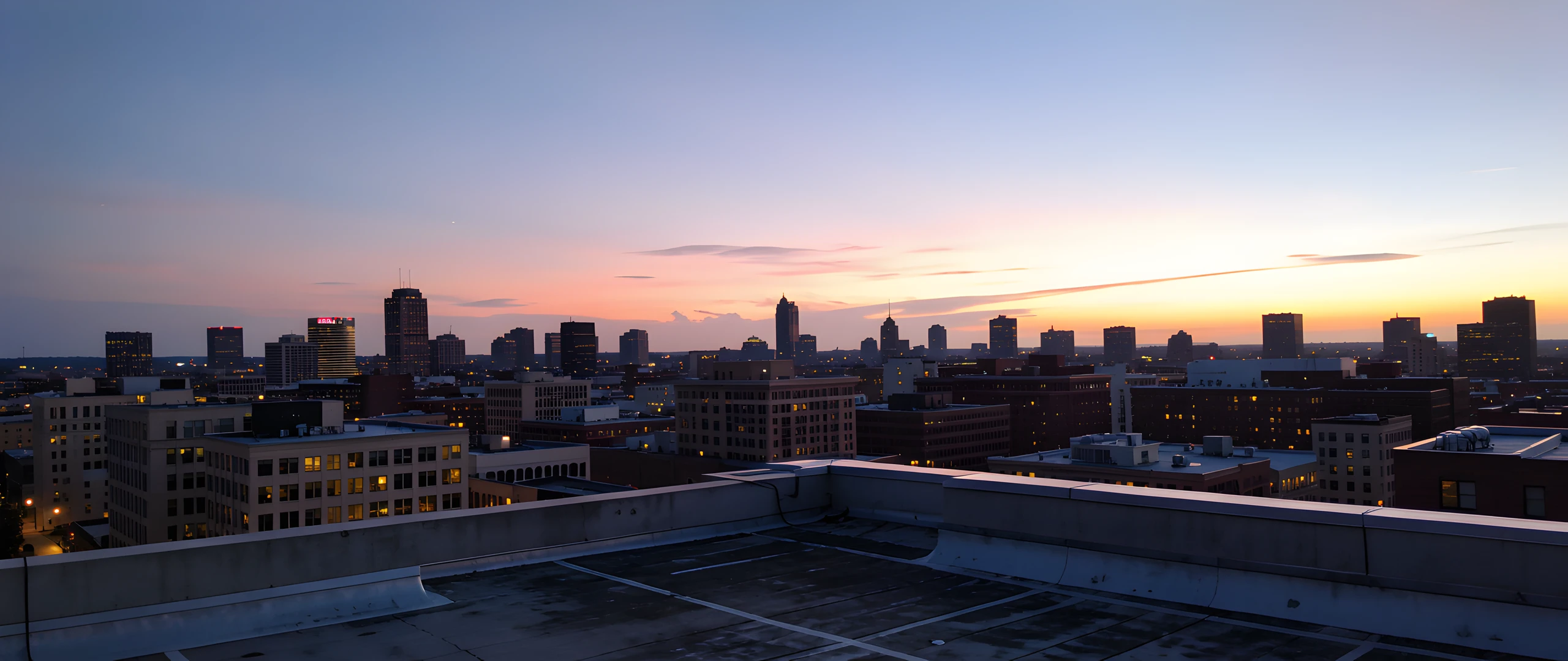 City Skyline Glow