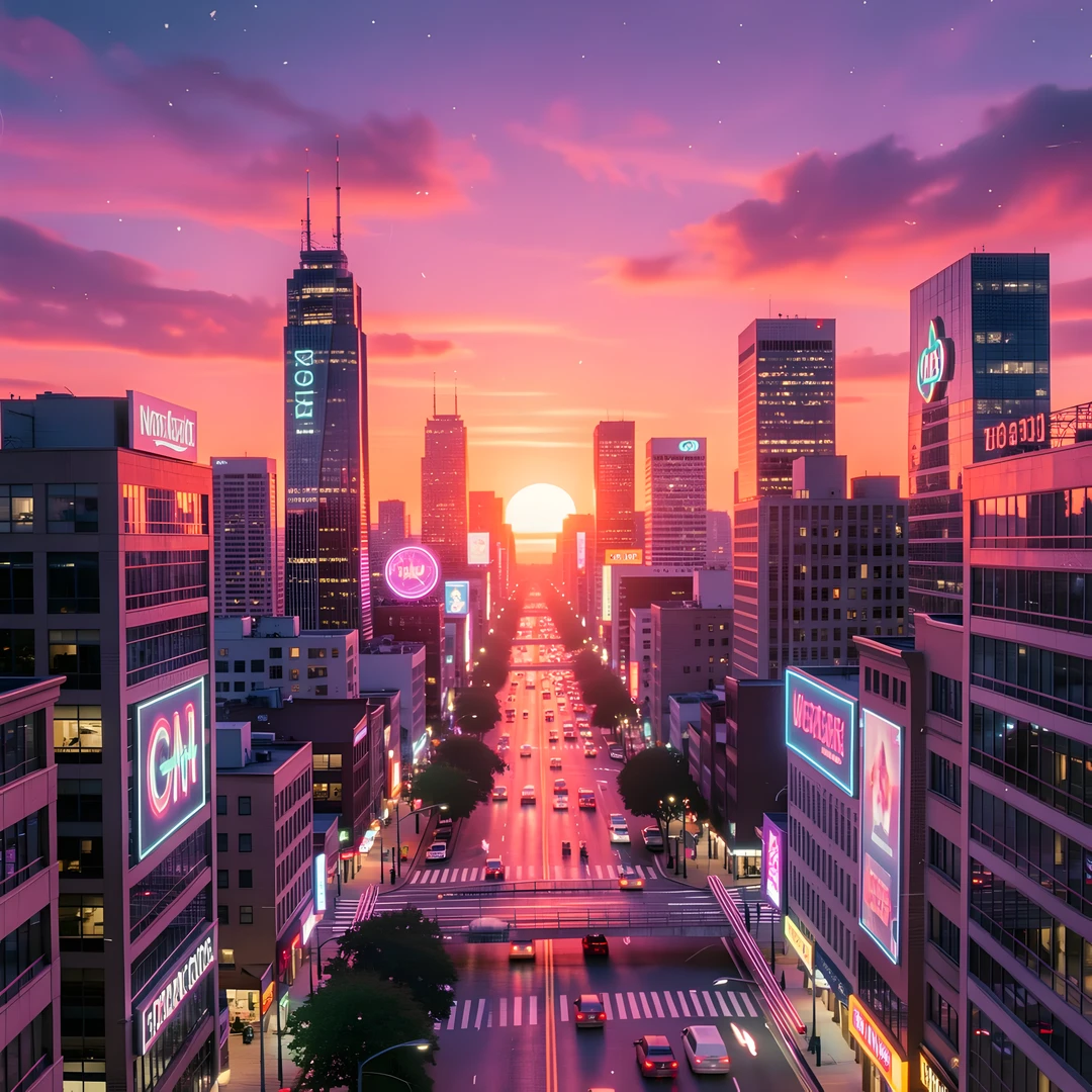 Vaporwave Dreamscape