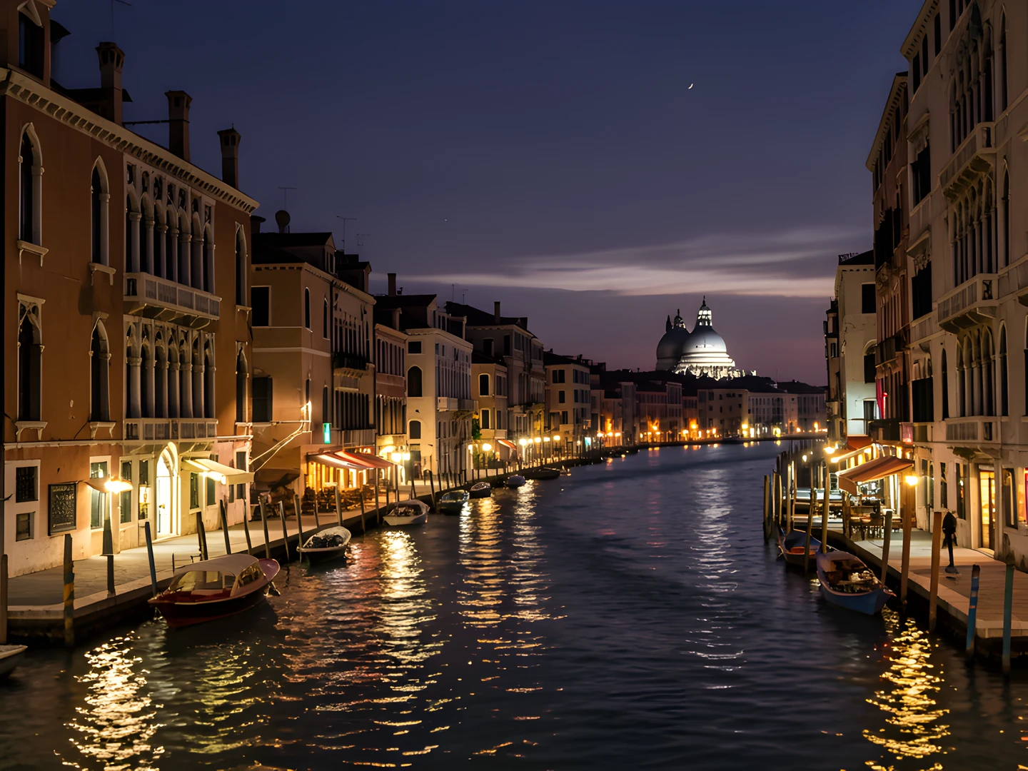 Moonlit Canals