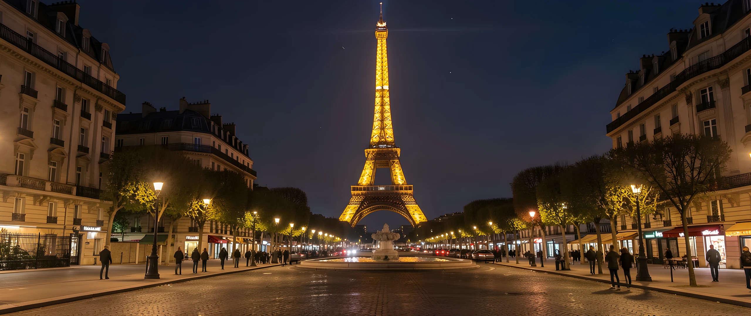 Eiffel Tower Lights