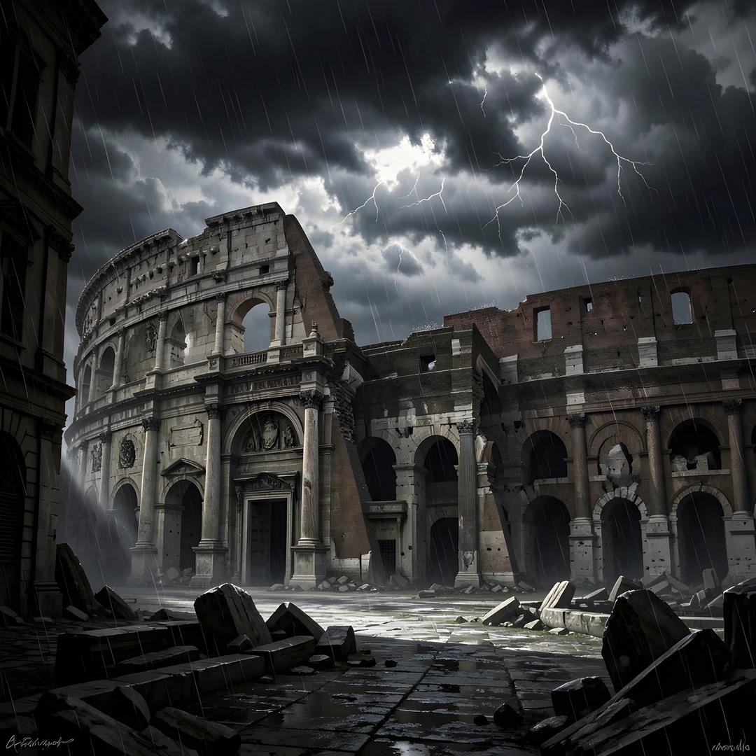 Stormy Roman Night