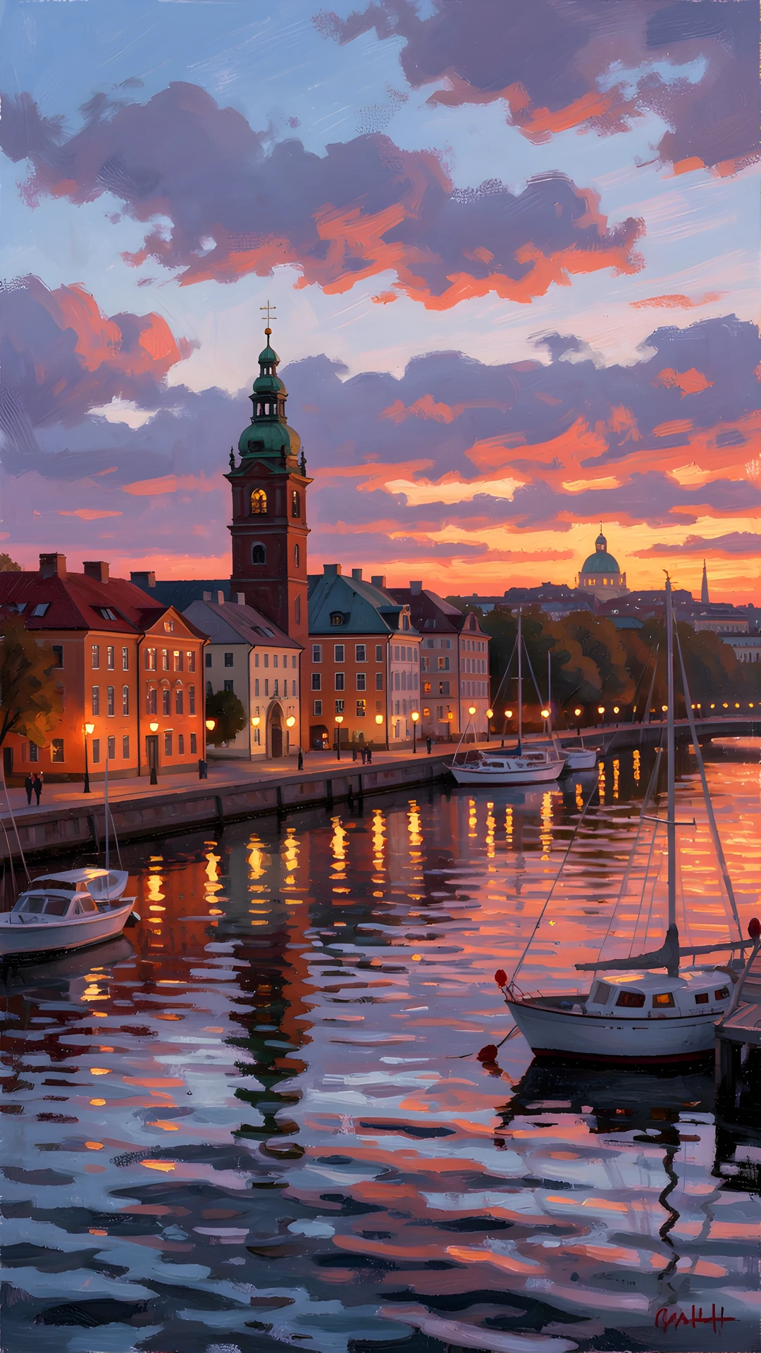 Stockholm Golden Hour