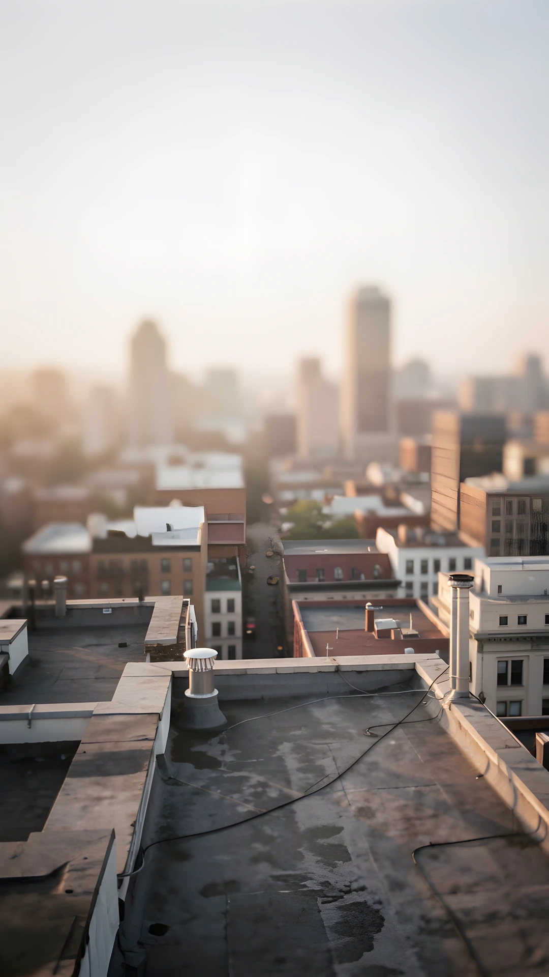 City Silhouette Haze