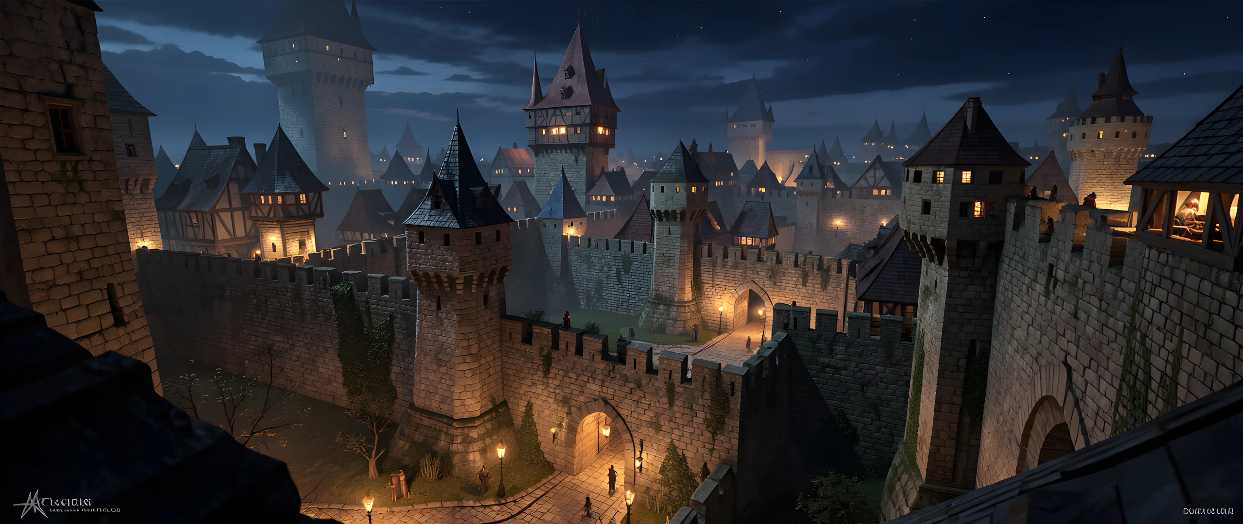 Medieval Cityscape
