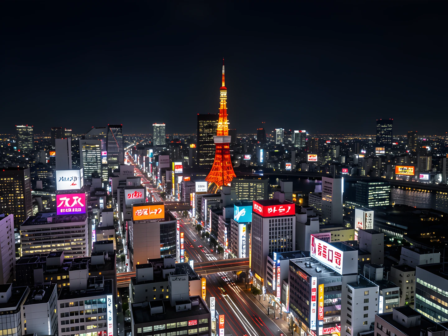 Neon Cityscape