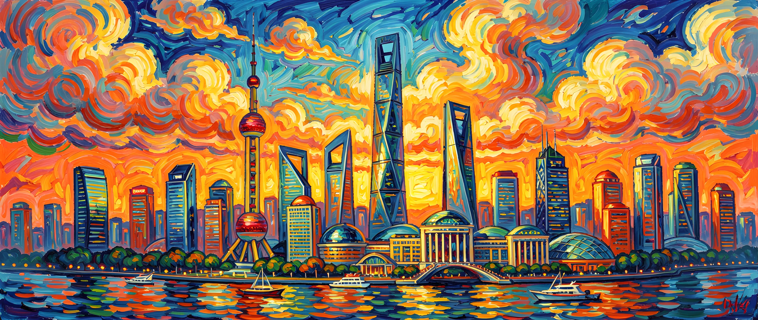 Shanghai Street Scene