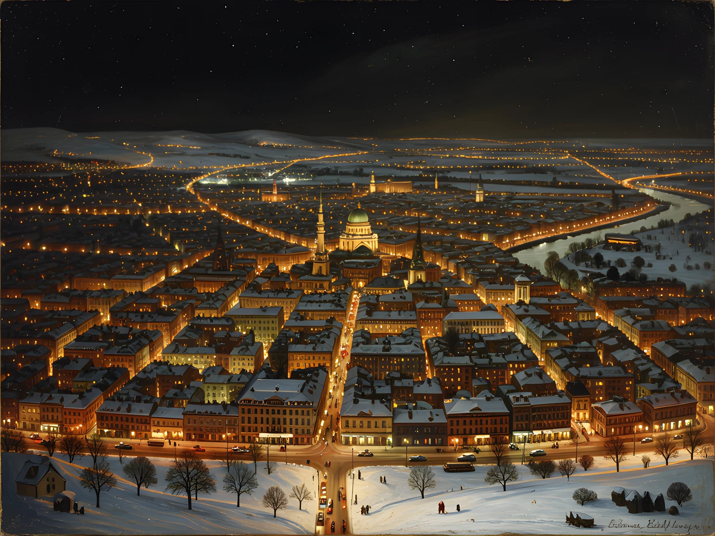 Cityscape Frost