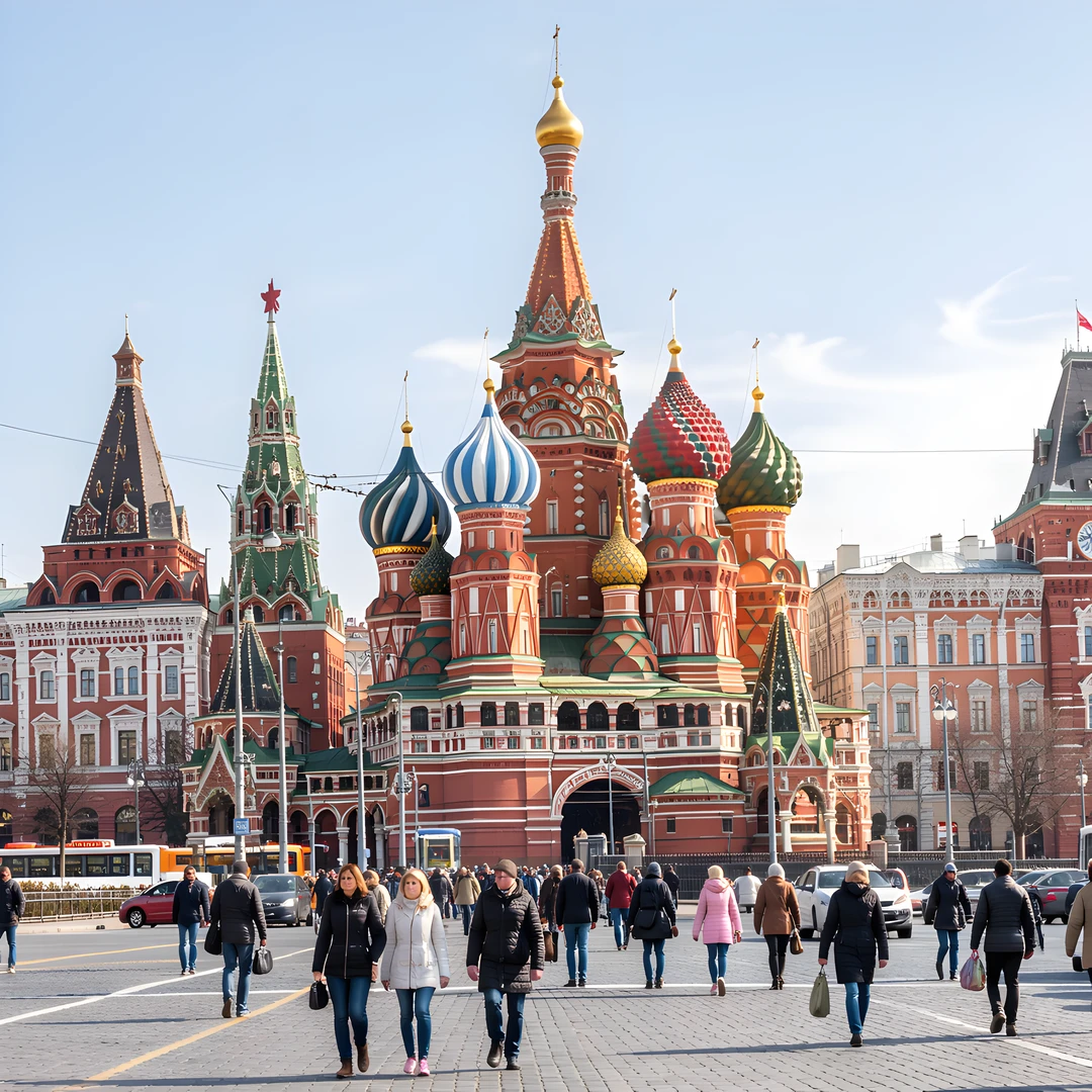 Red Square Night