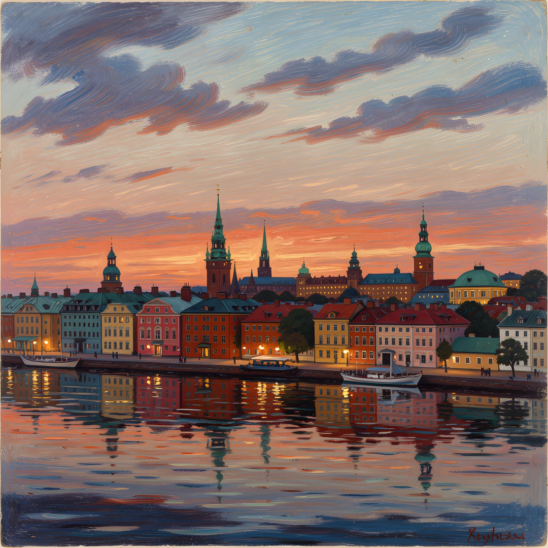 Stockholm Sunset