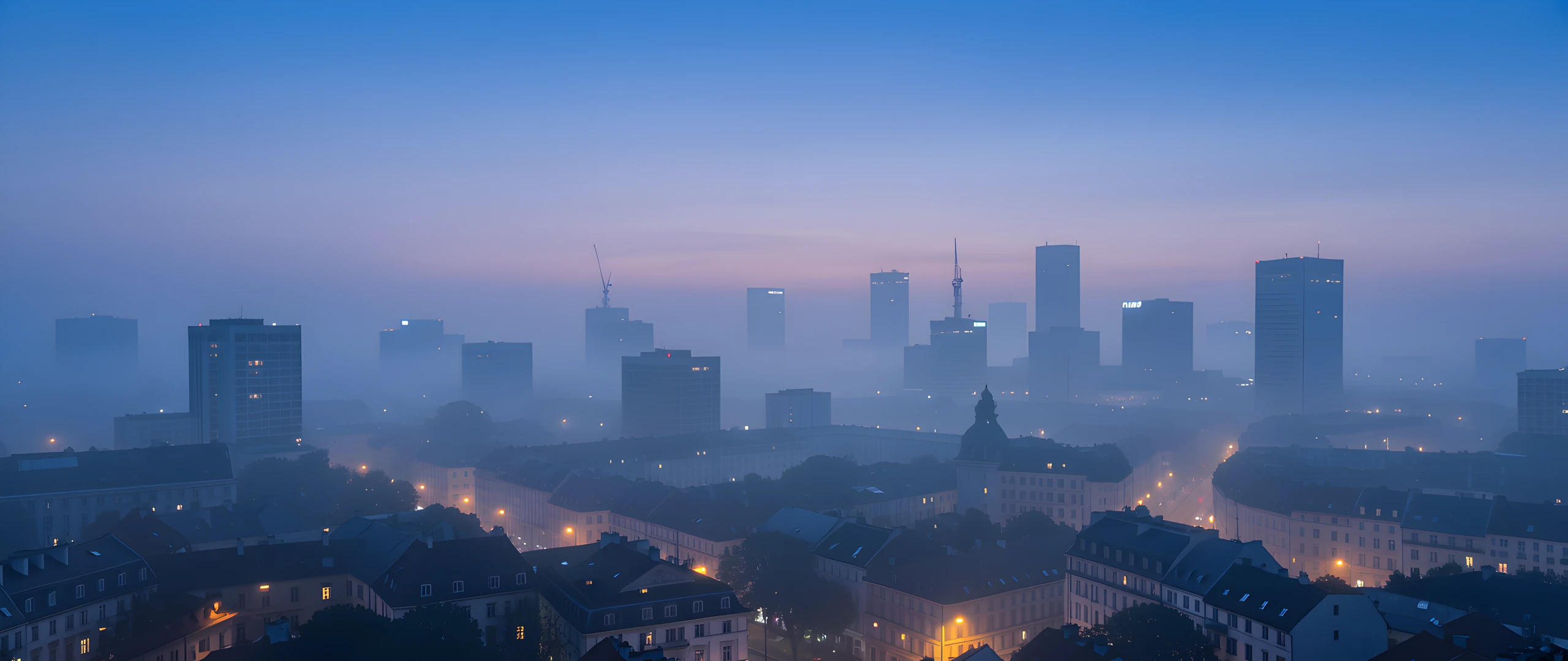 City Twilight Haze
