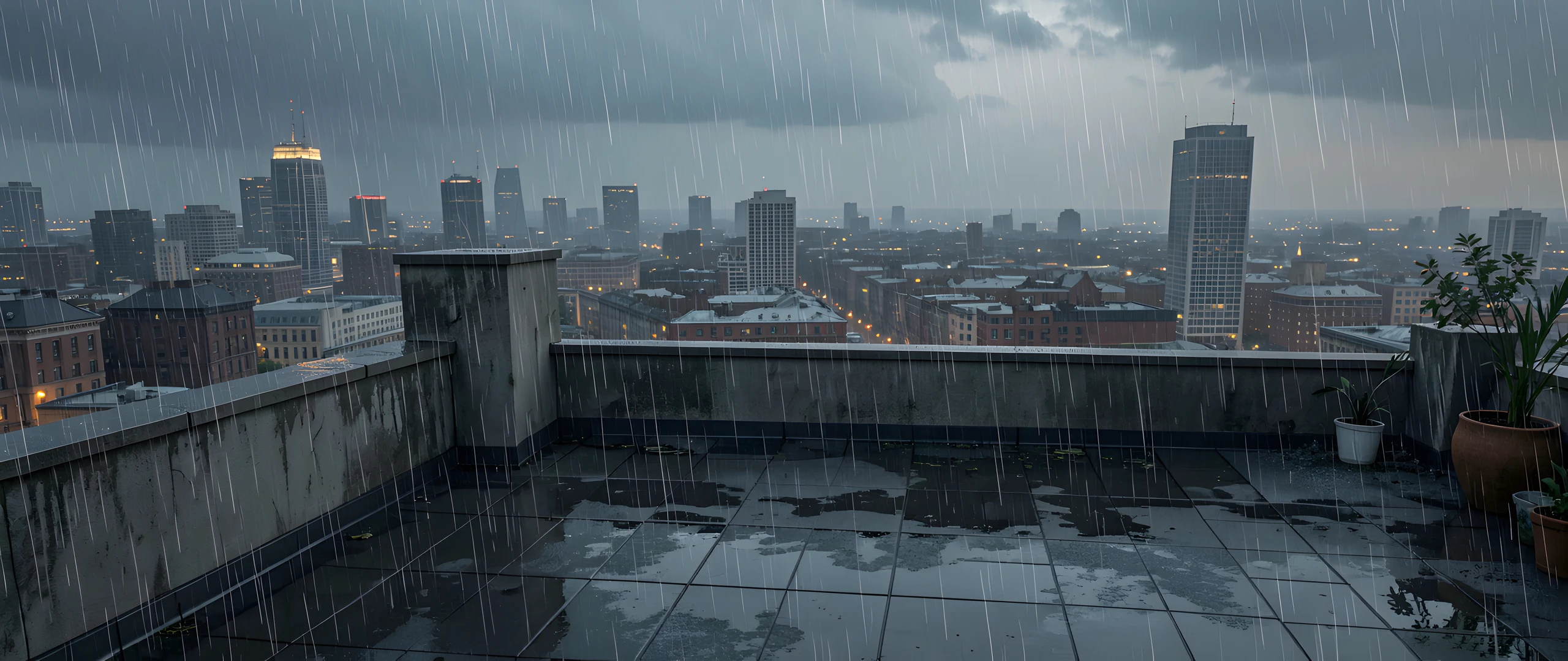 City Skyline Landscape