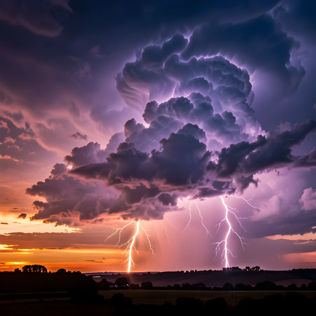 Clouds Storm Sunrise