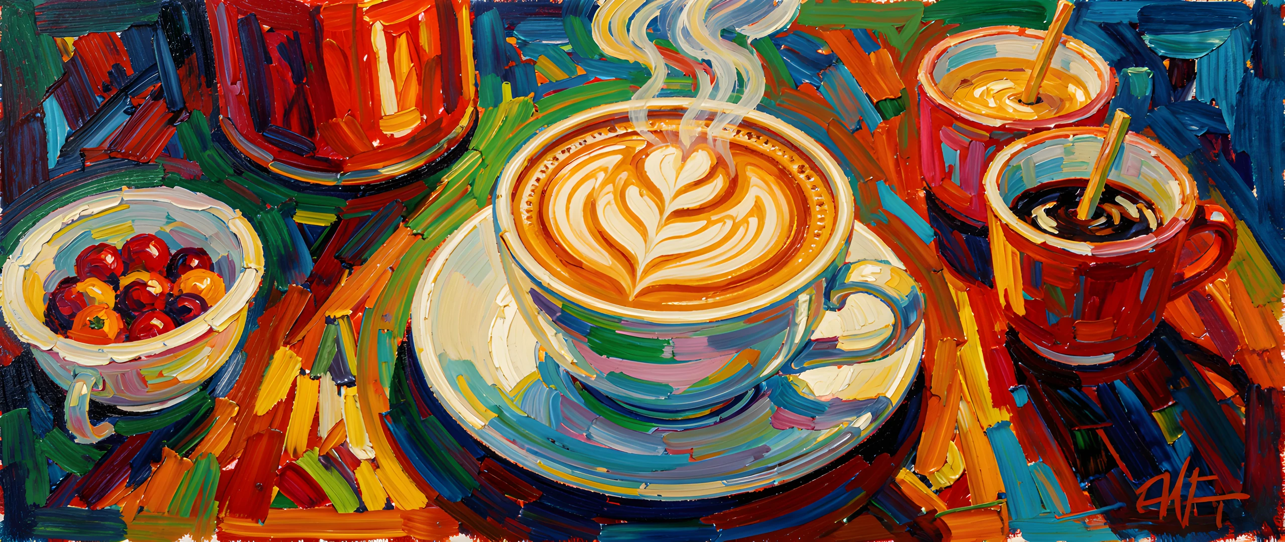 Coffee Shop Scene