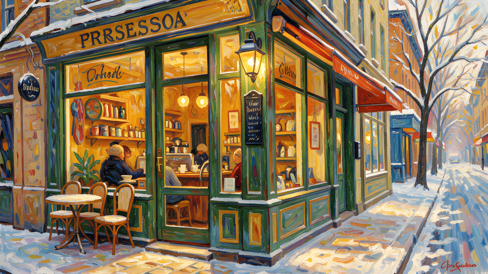 Impressionist Studio Scene
