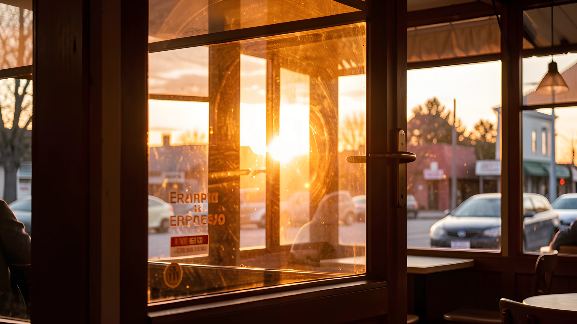 Morning Coffee Scene