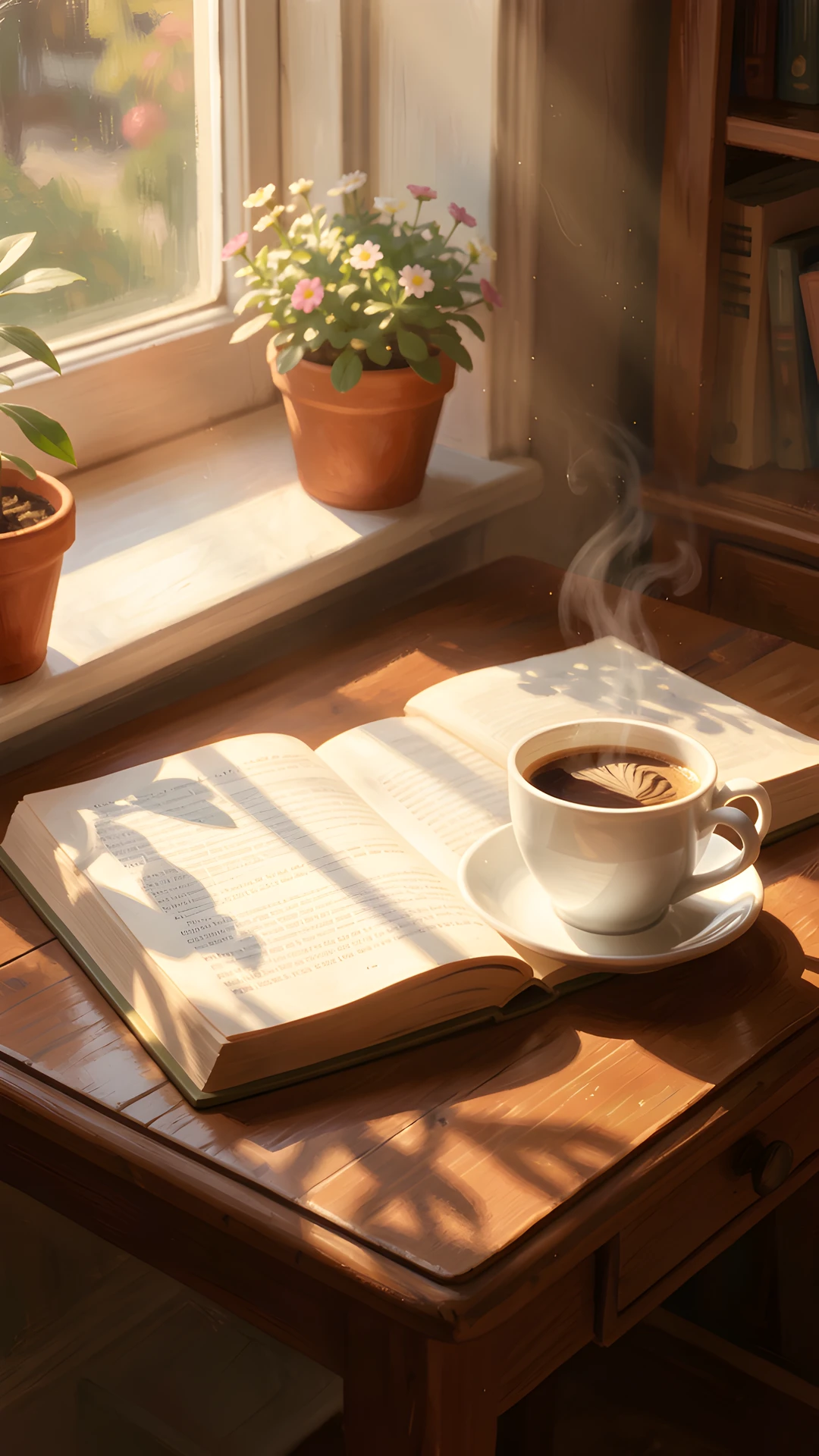 Coffee Shop Scene