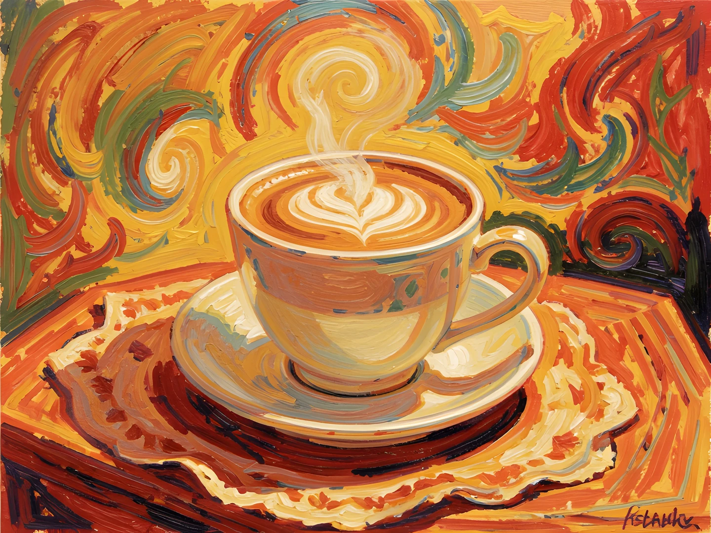 Coffee House Portrait