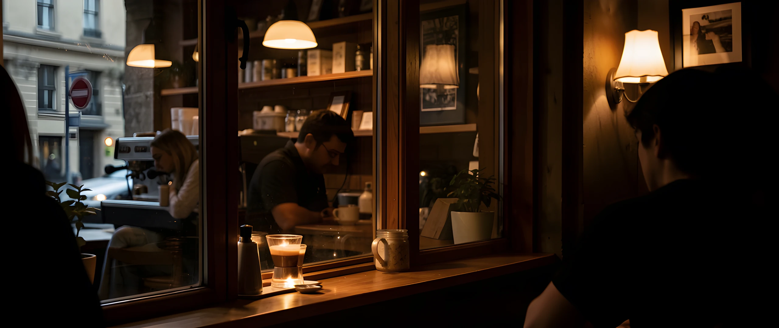 Coffee Shop Scene