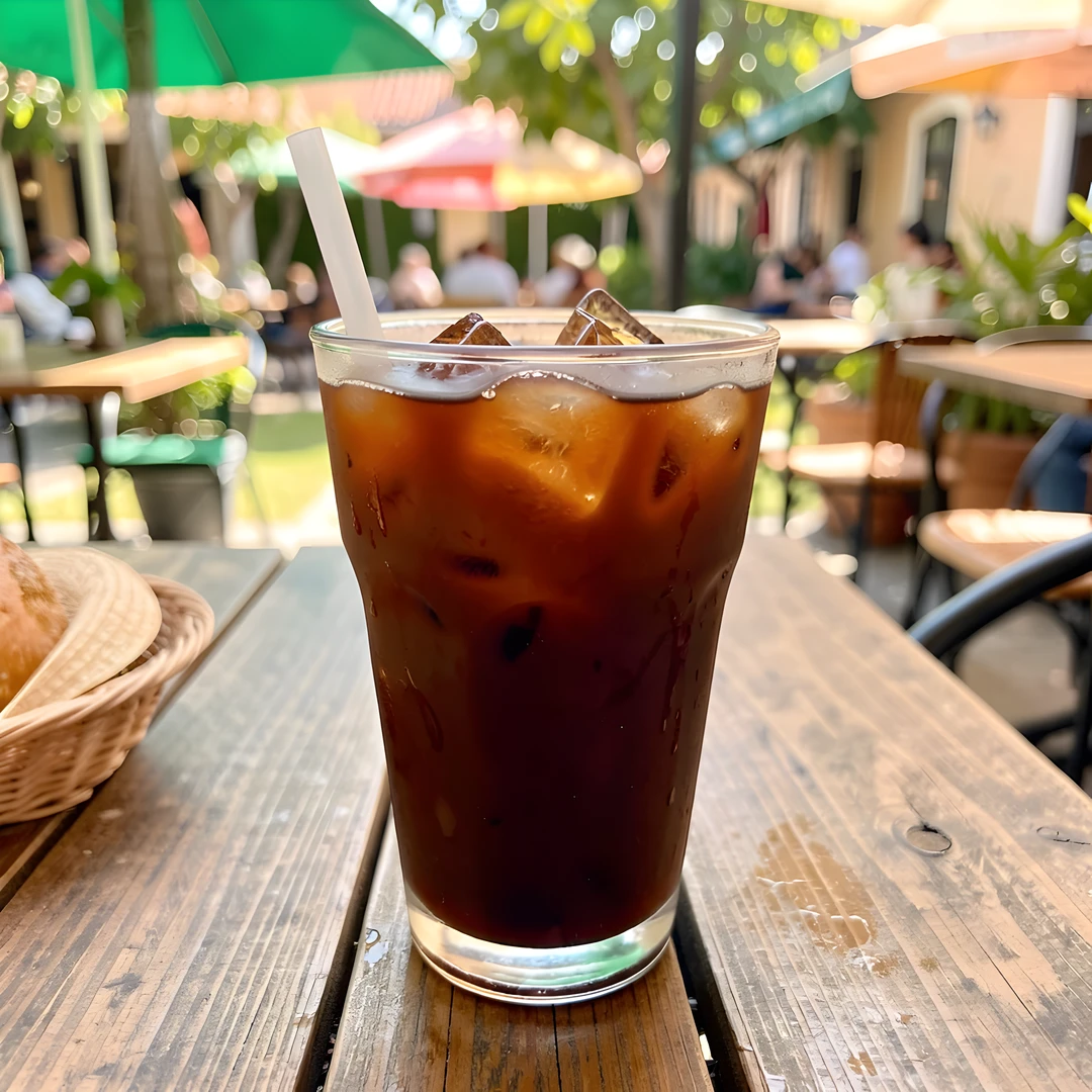 Frozen Coffee Scene