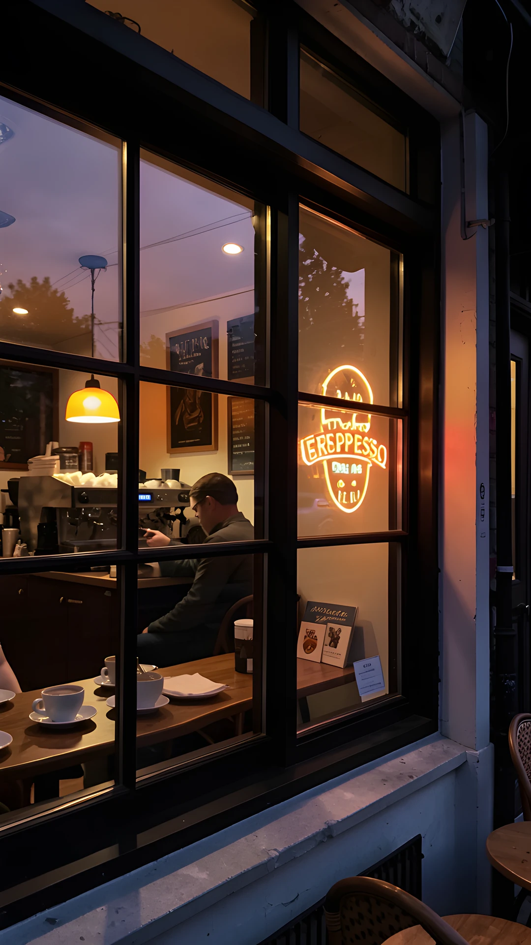 Coffee Shop Scene