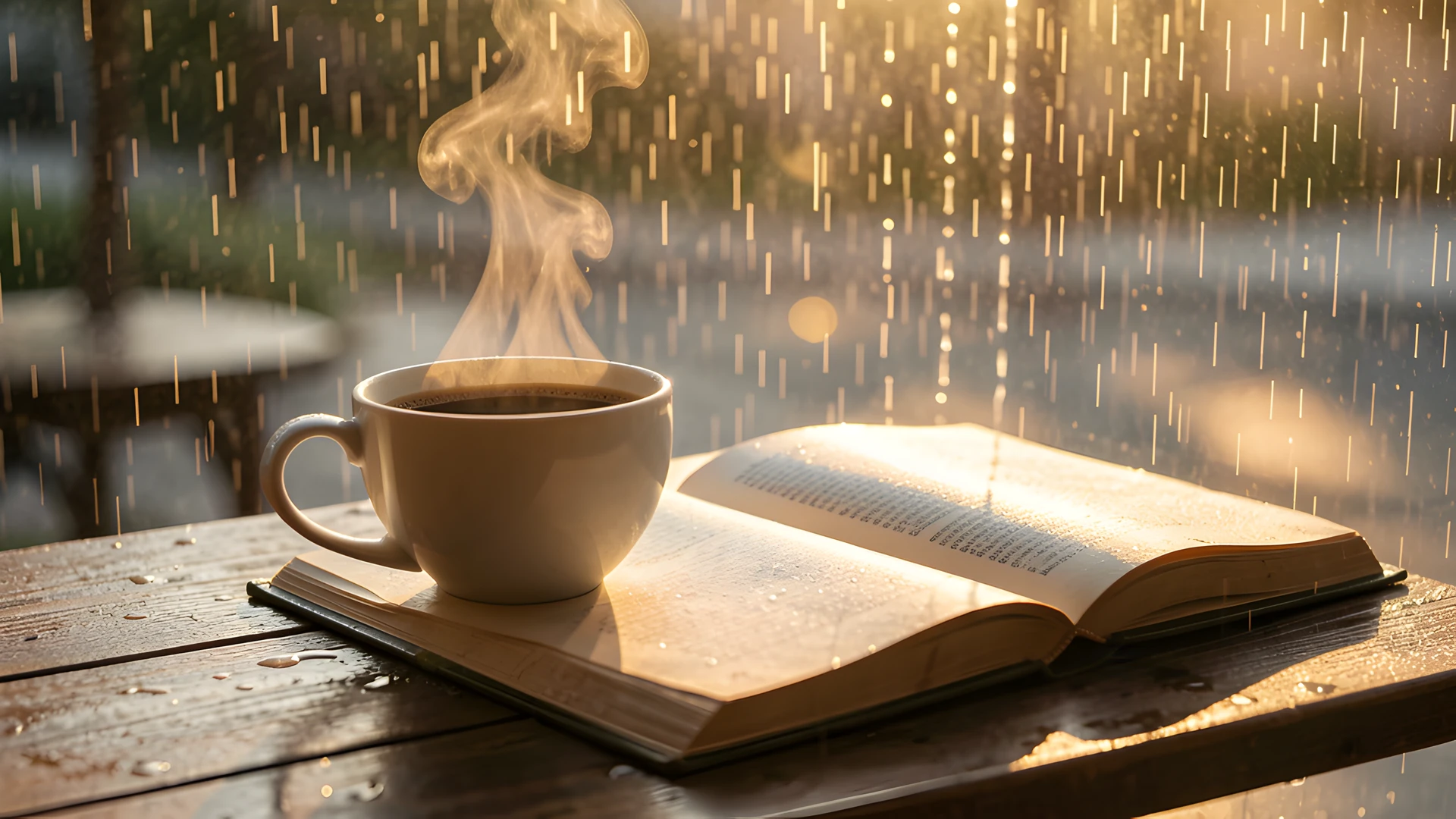 Cozy Coffee Scene