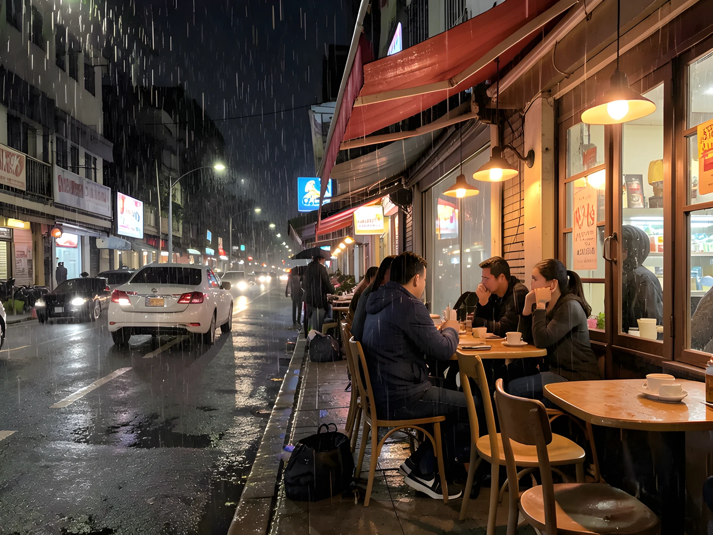 Rainy City Nights