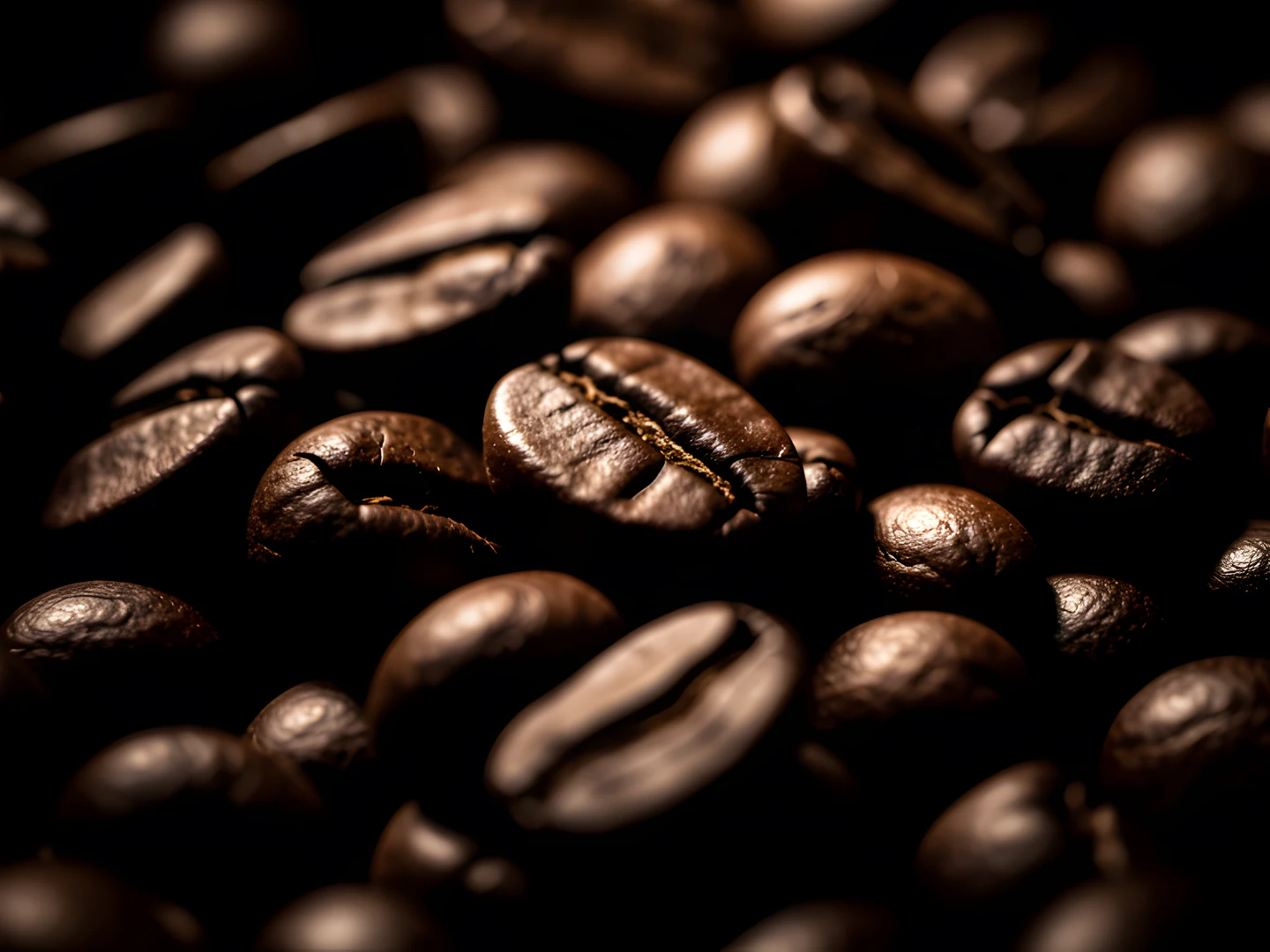 Coffee Bean Closeup