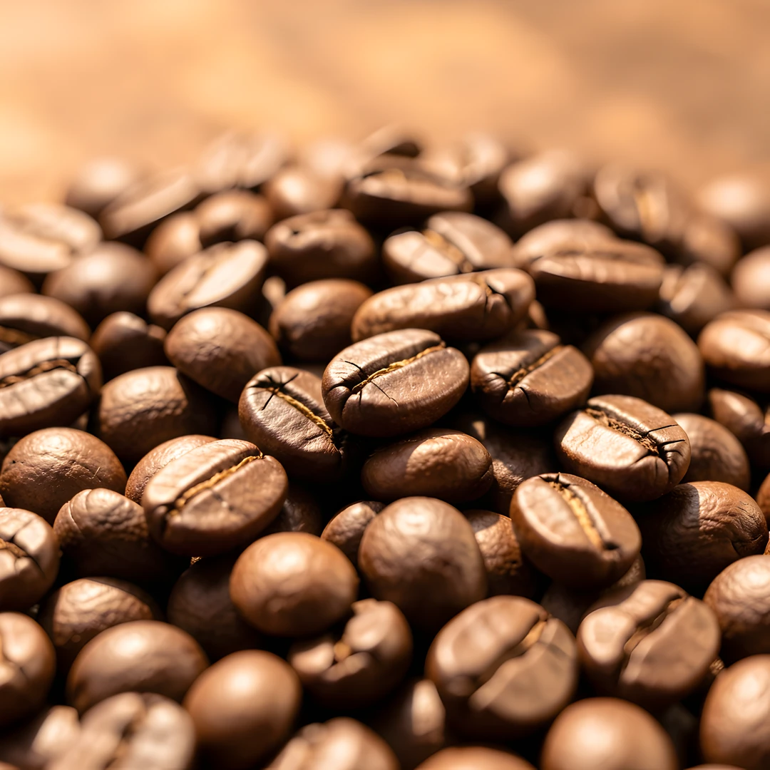 Coffee Beans Closeup