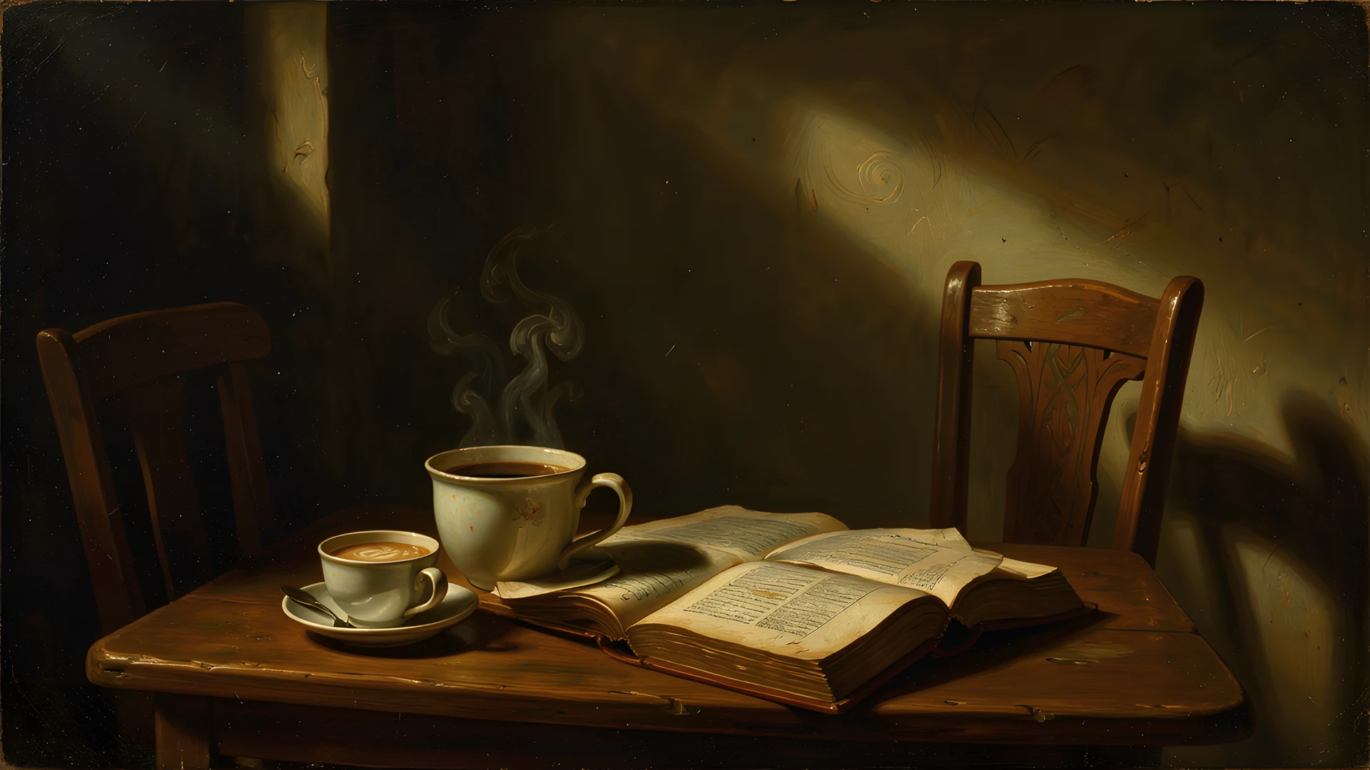 Coffee Shop Scene