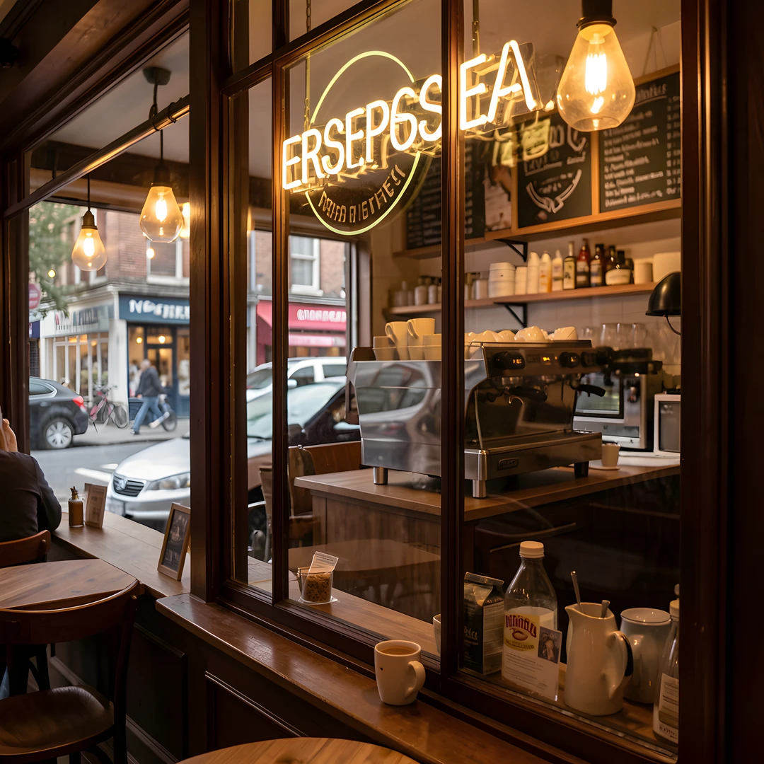 Coffee Shop Scene