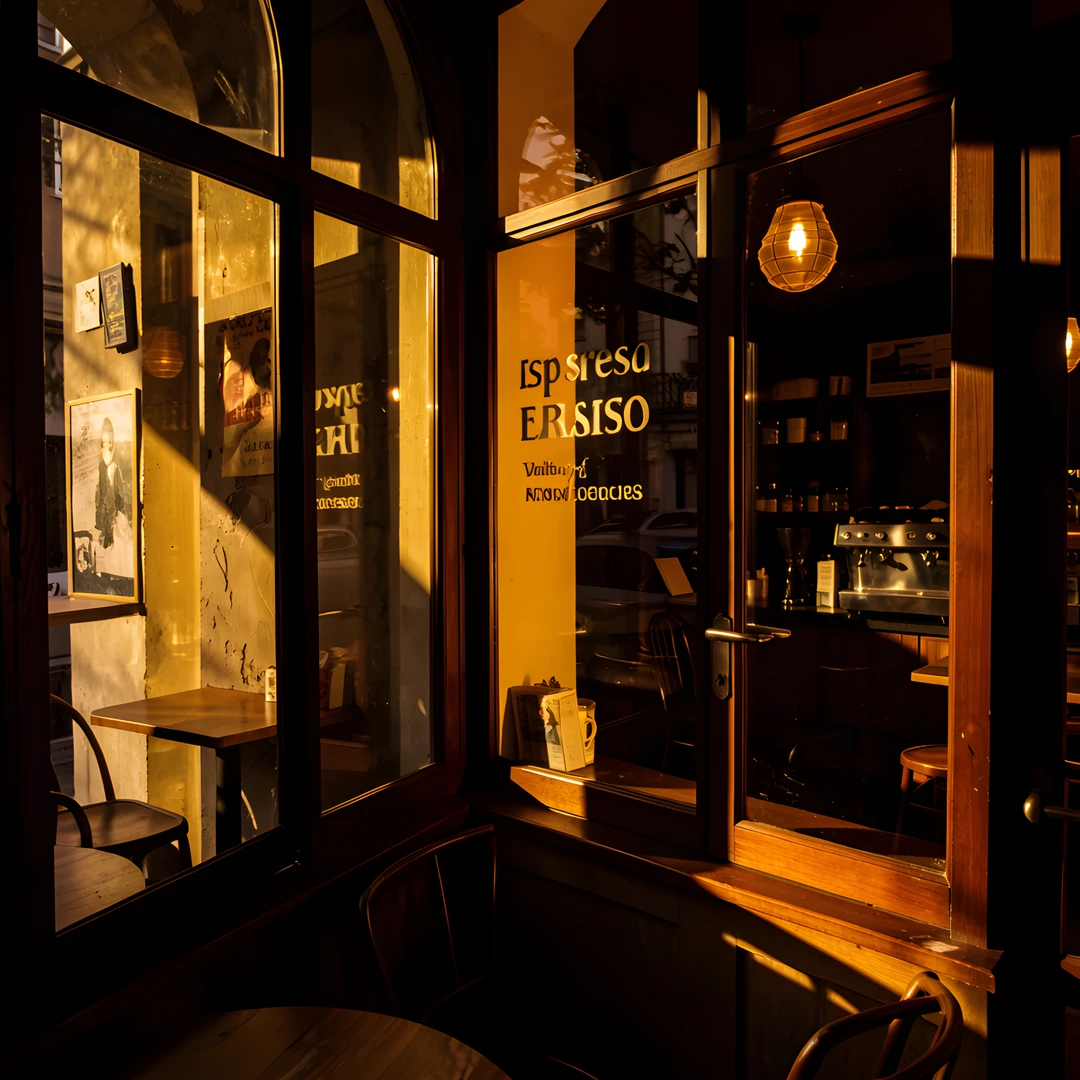Coffee Shop Scene