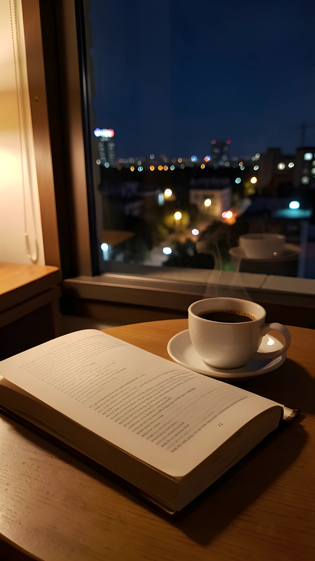 Cozy Coffee Scene