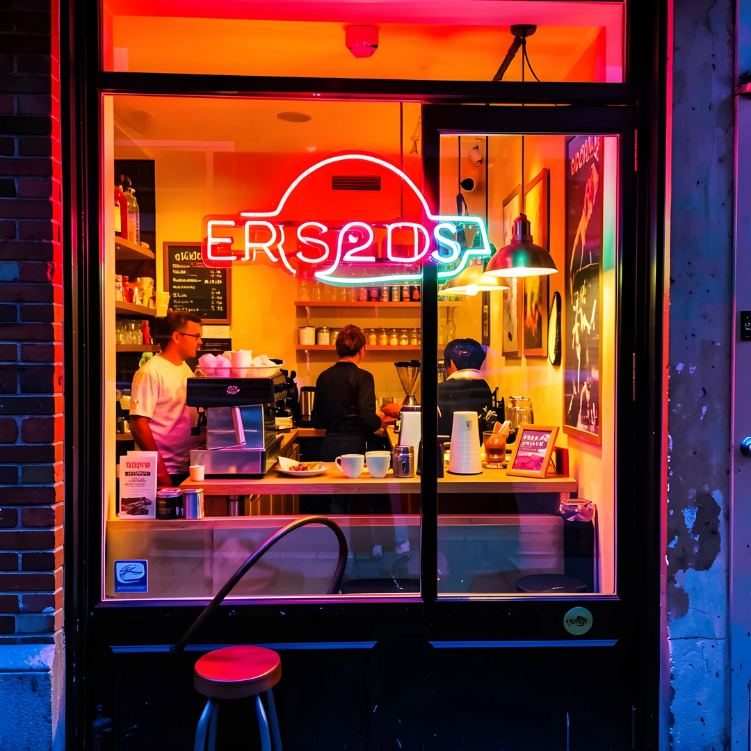 Coffee Shop Scene