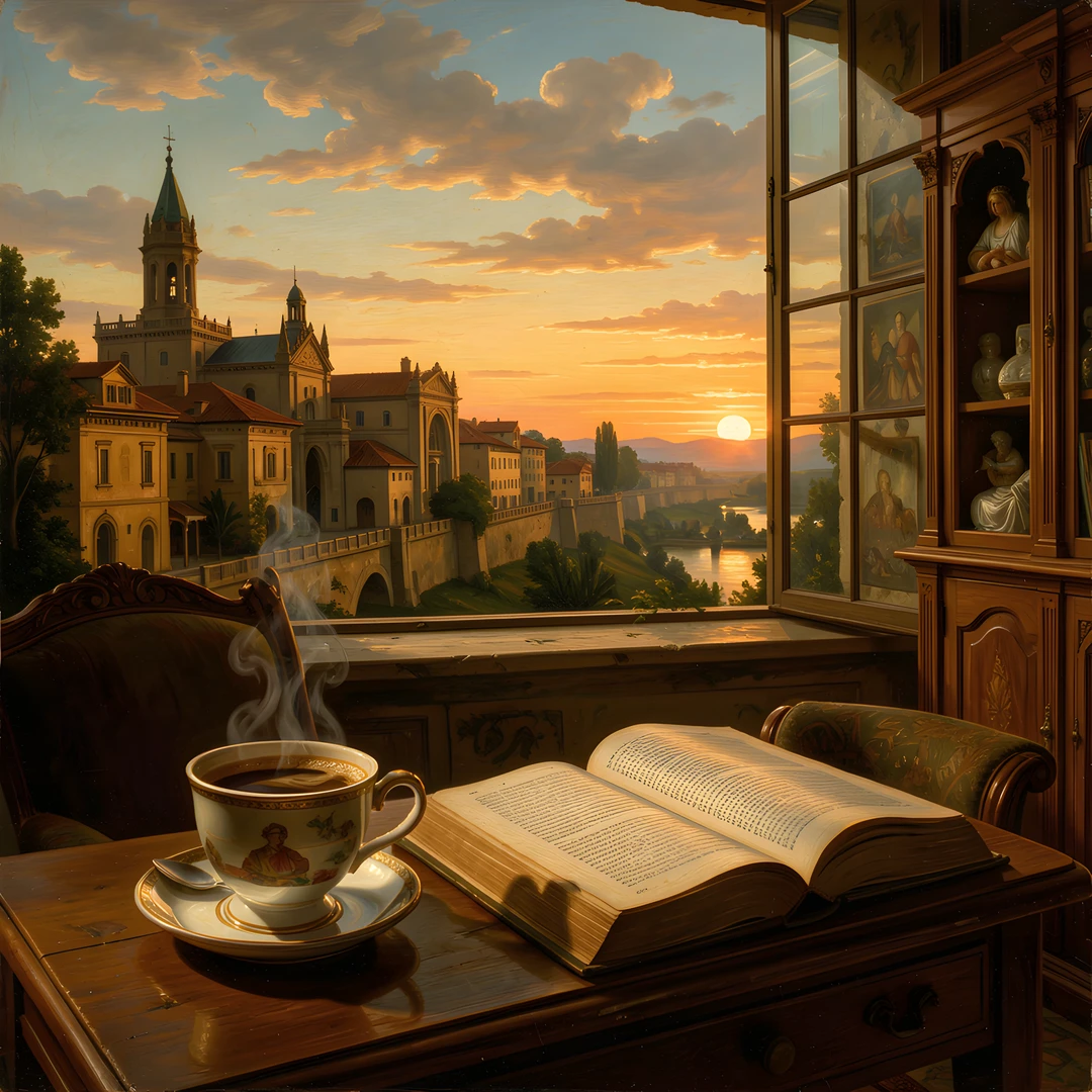 Coffee Shop Scene